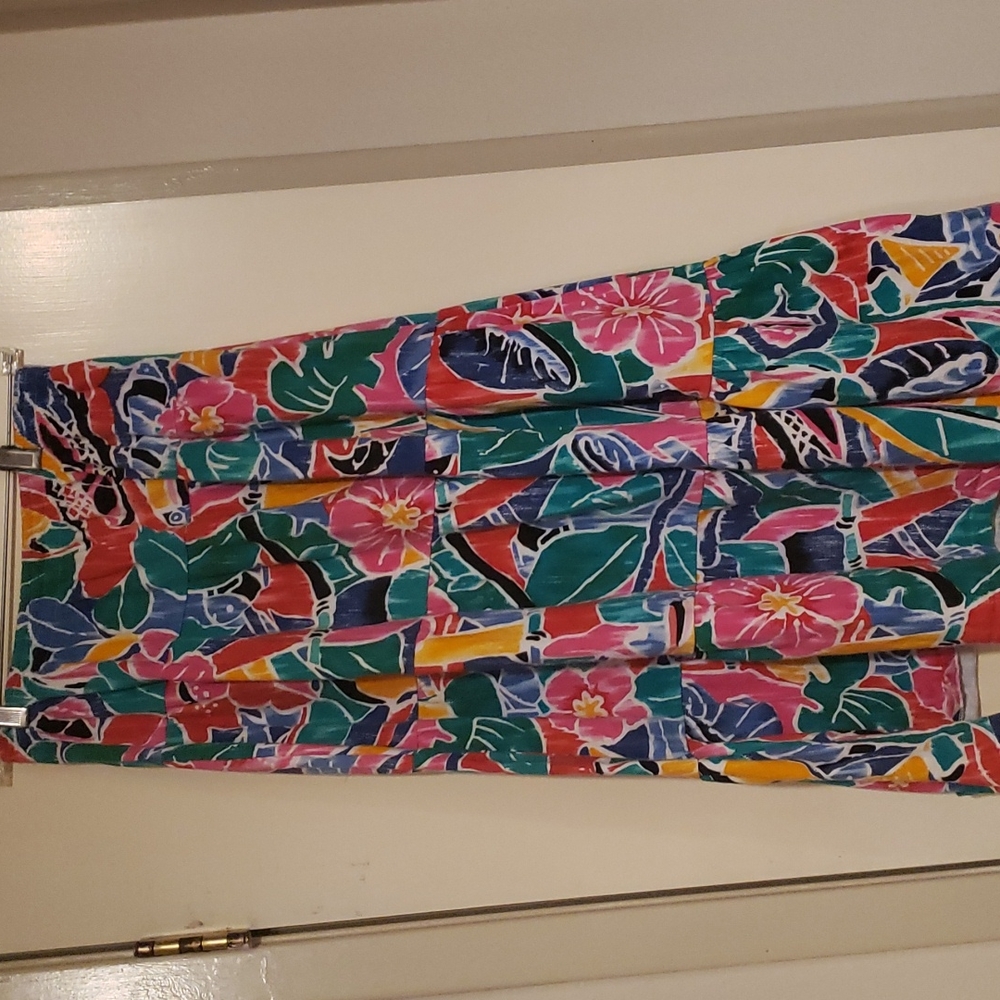 Vintage--Tropical Skirt